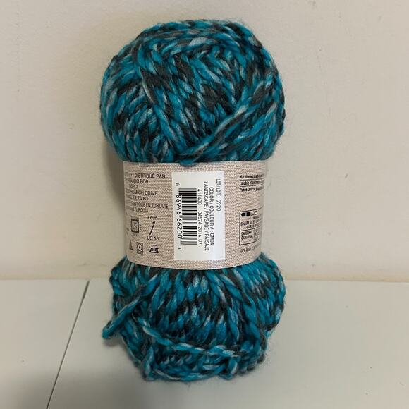 Loops & Threads Charisma Marble Yarn Landscape Super Bulky 6 New 60 yd 3 oz - Picture 4 of 7